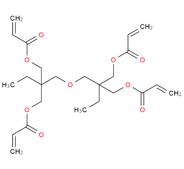 UV單體 Di-TMPTA 雙三羥甲基丙烷四丙烯酸酯 CAS 94108-97-1